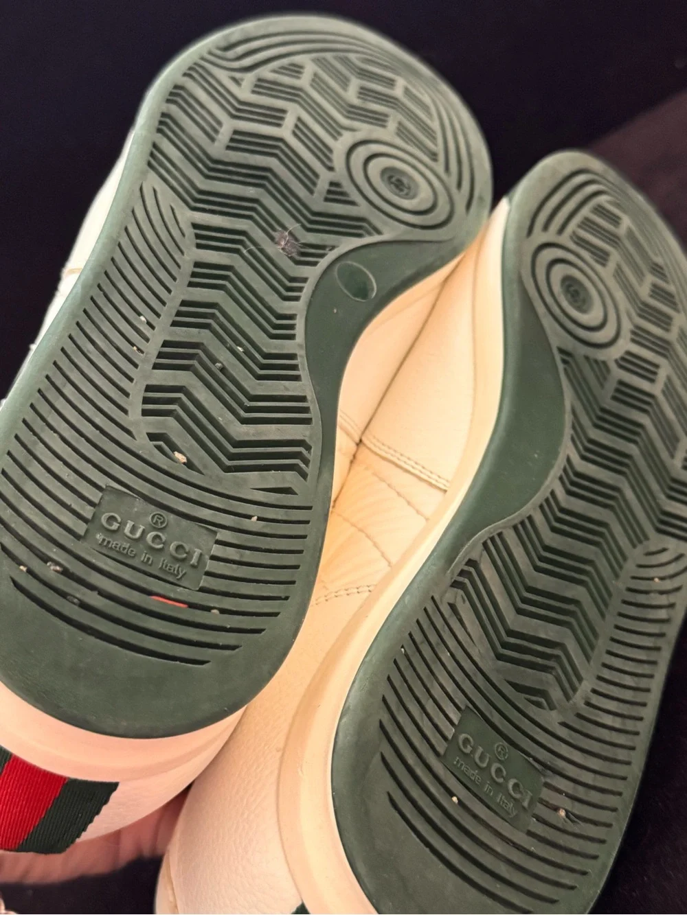 Vintage Gucci 1984 Classic Tennis Sneakers Men 6.5 Women 8.5